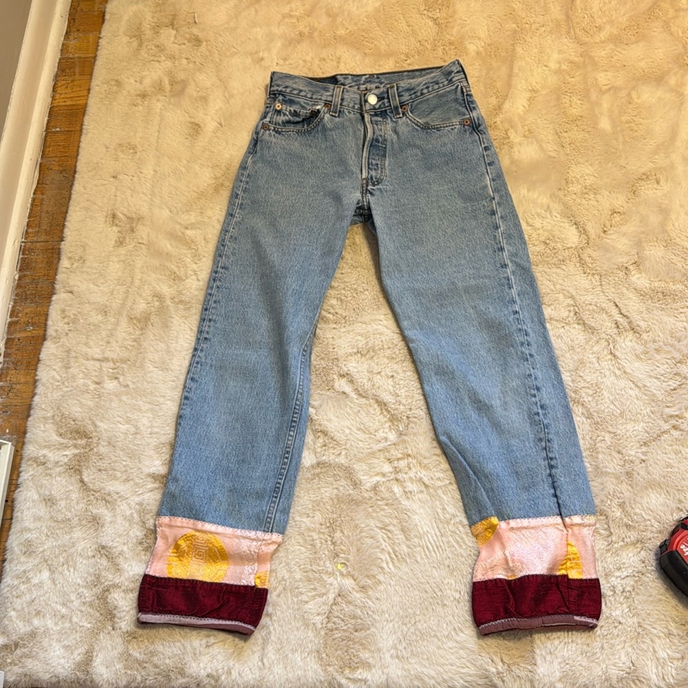 Bella Dahl x Levi’s 501 Vintage Boho Reworked Jeans